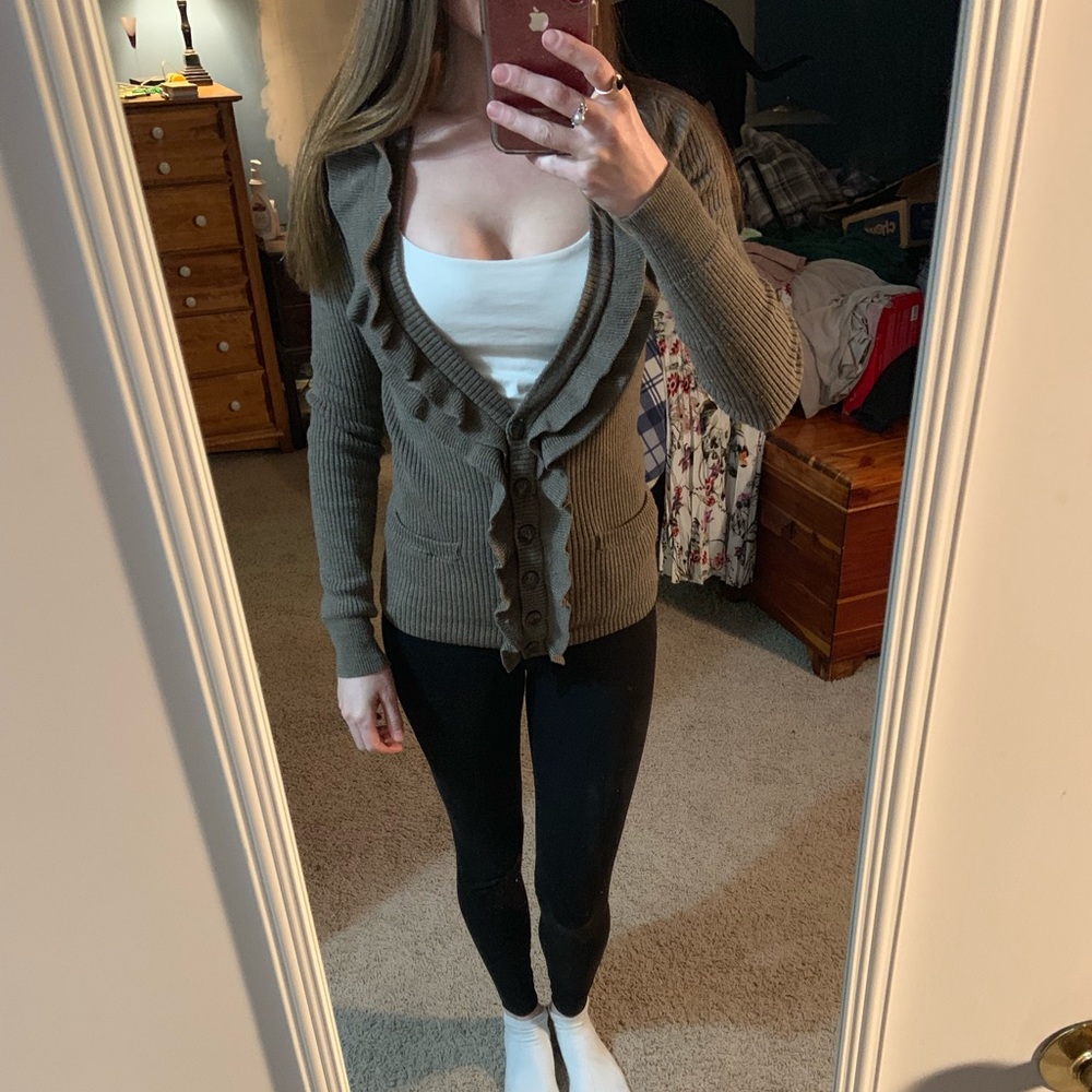 Brown Banana Republic Cardigan Sweater